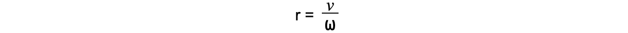 Calculating Centripetal Acceleration equation 3