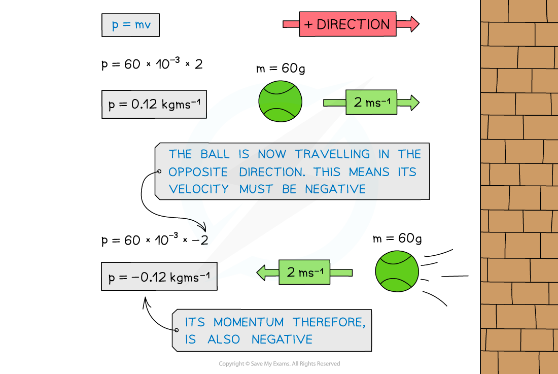 Negative momentum, downloadable AS & A Level Physics revision notes