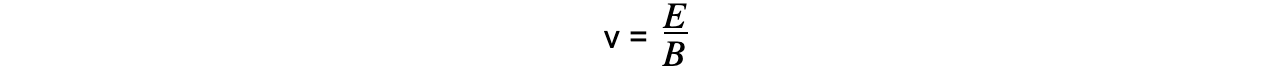 Velocity Selection equation 1