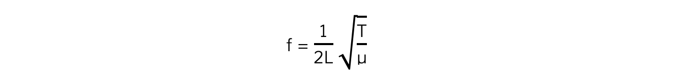 Frequency of First Harmonic