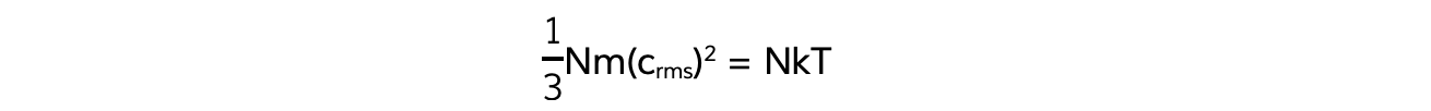 Equating Kinetic Energy Equations