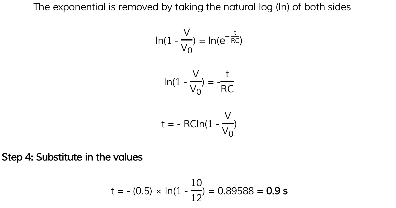 Capacitor Charging Worked Example (2)