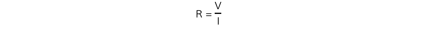 Resistance Equation