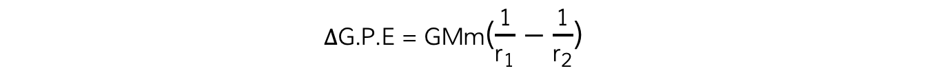 Worked Example G.P.E equation