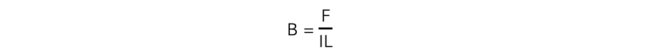 Magnetic Flux Density Definition