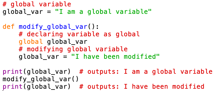 syntax highlighting in an IDE