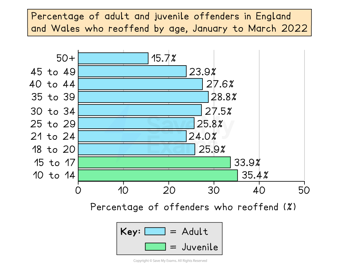 The Relationship Between Age Crime AQA GCSE Sociology