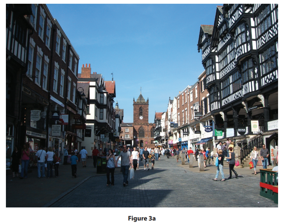 One of the sampling sites chosen by the students