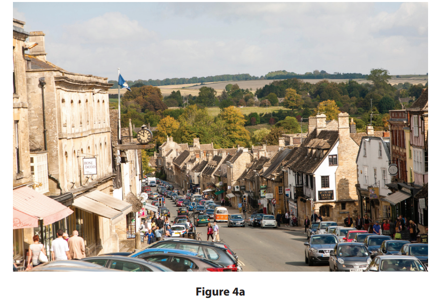 One of the sampling sites chosen by the students