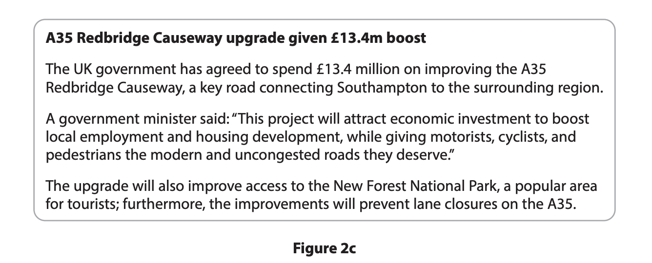 Newspaper article about the A35 Redbridge Causeway ’top-down’ project in the UK
