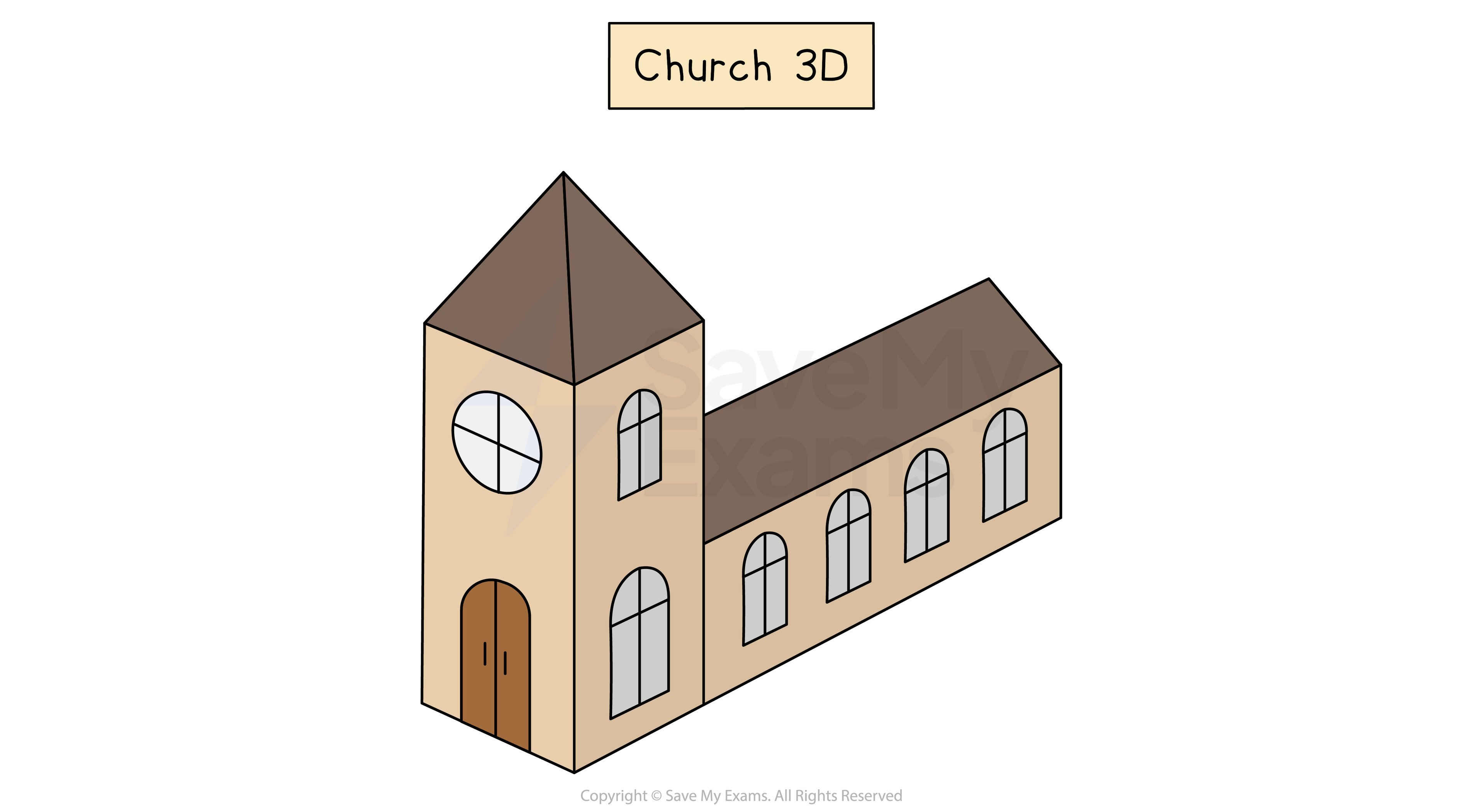 3D church