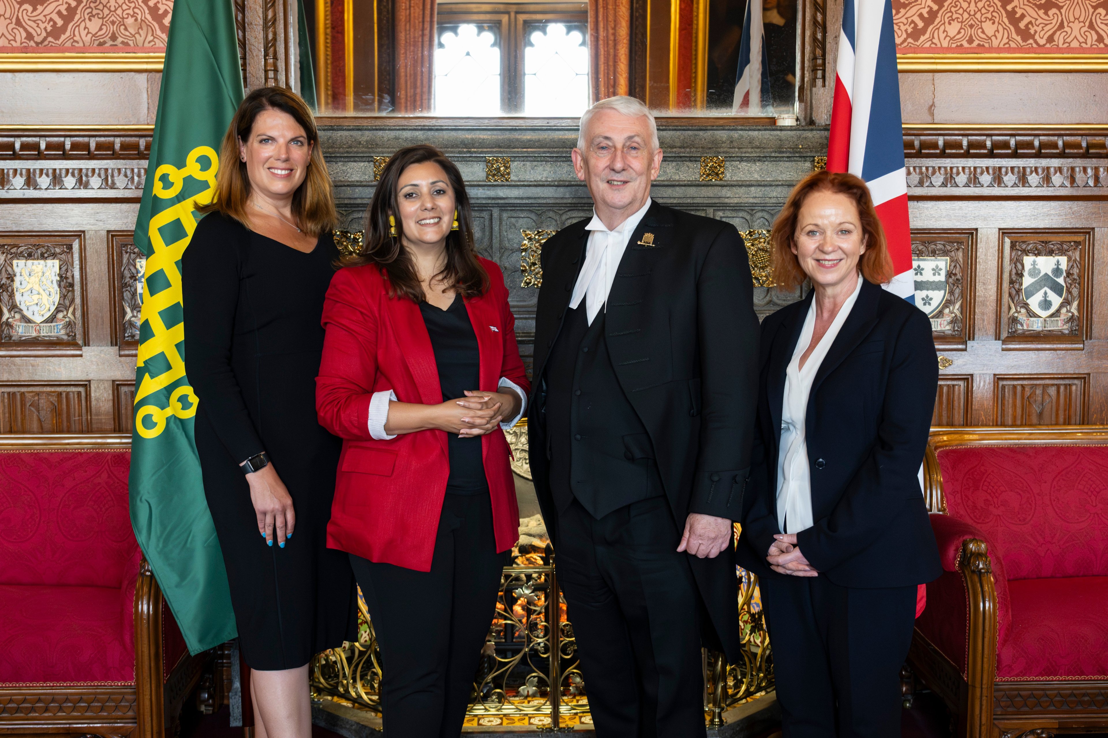 Current Speaker and three Deputy Speakers in Parliament