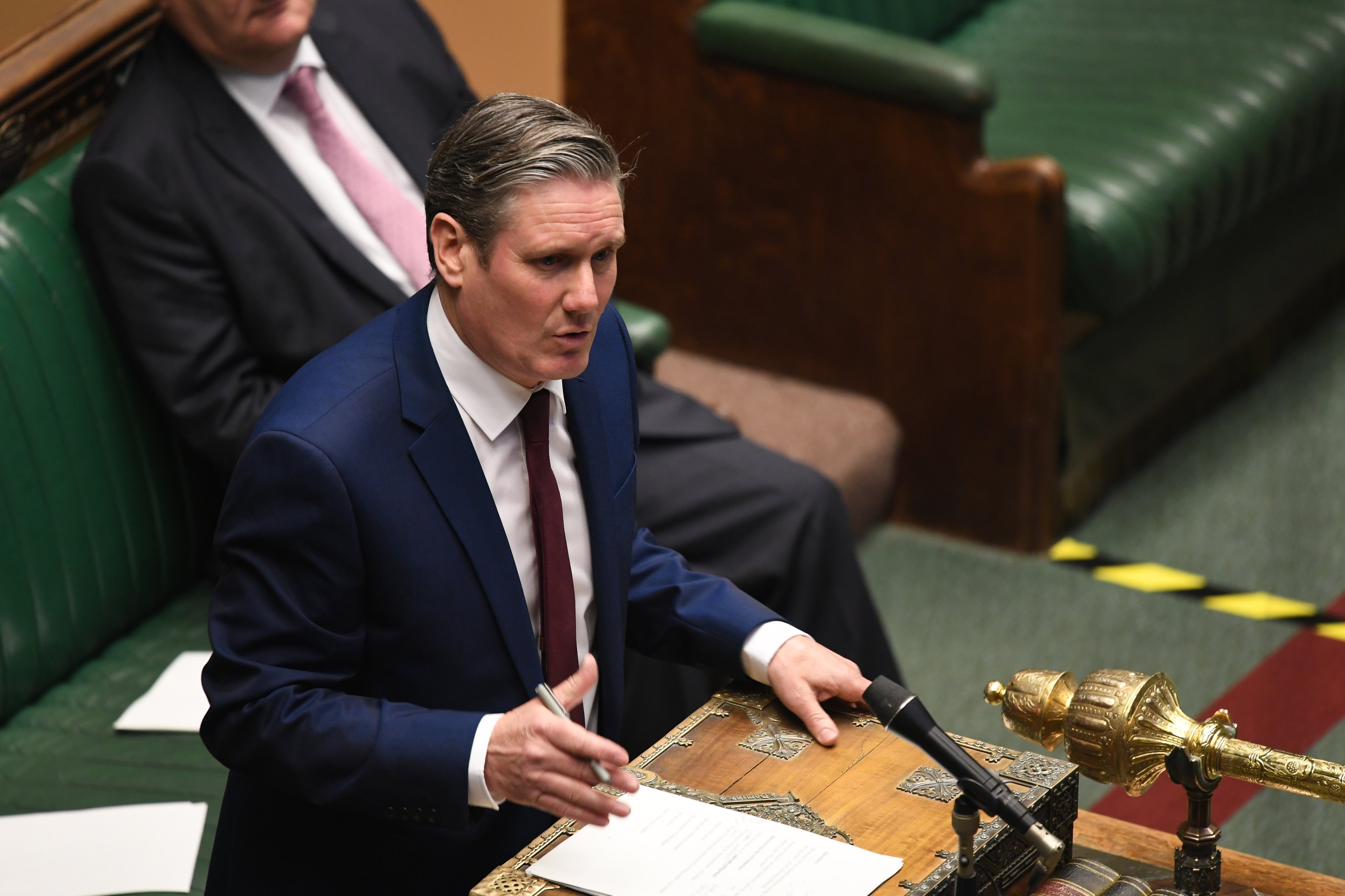 Prime Minister Keir Starmer speaks in Parliament