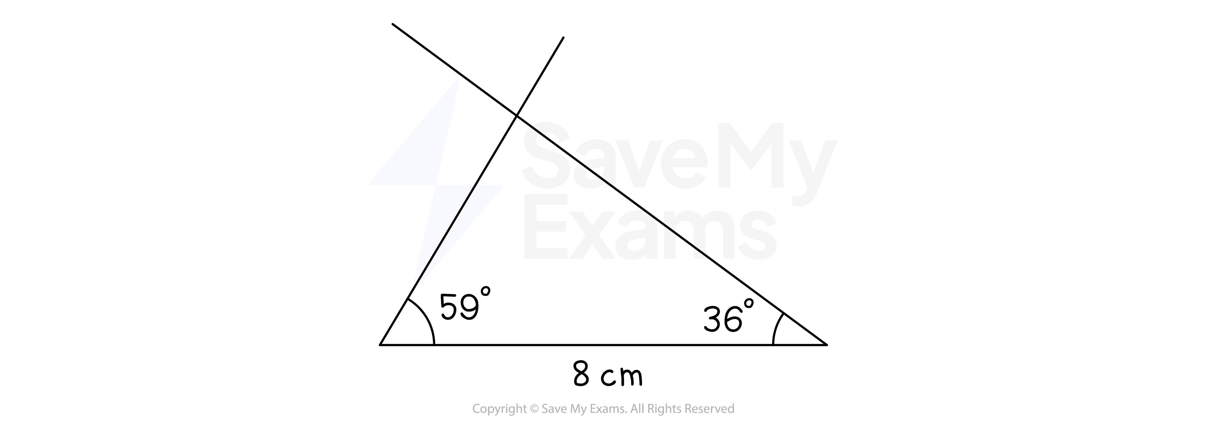 completed ASA triangle construction