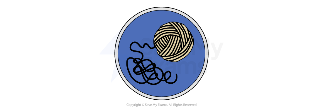 Order and disorder theme in The Curious Incident of the Dog in the Night-time.