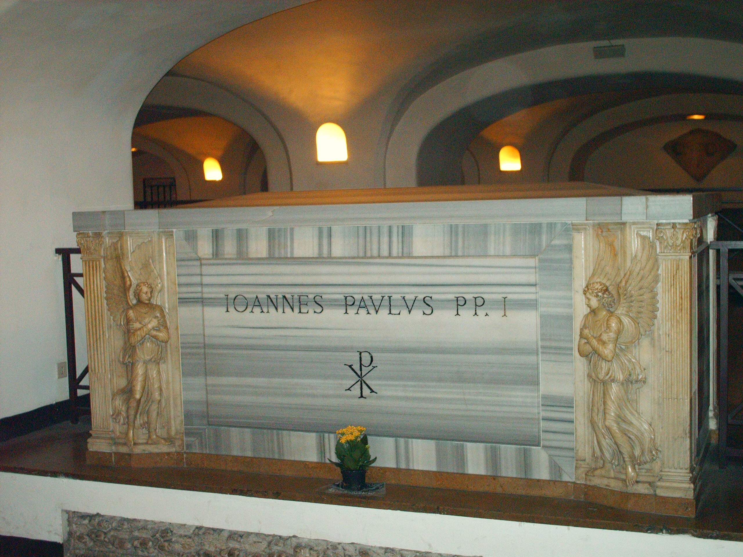Tomb of Pope John Paul I, Basilica di San Pietro, Rome