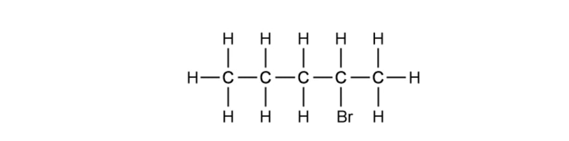 Displayed structure CH3CH2CH2CHBrCH3