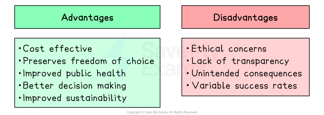 Nudges can be cost effective, improve public health and sustainability. They can also be manipulative and generate unintended consequences