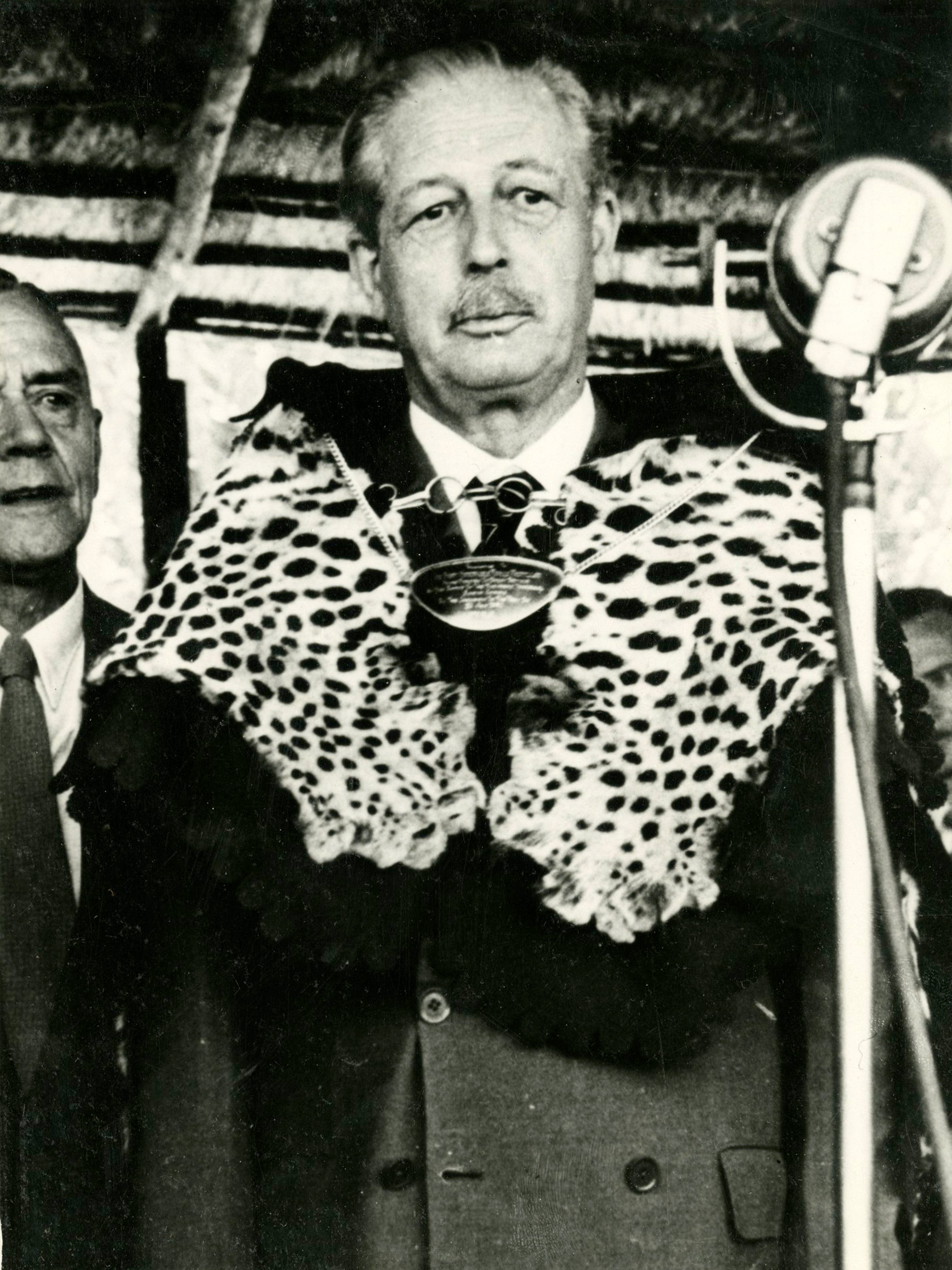 Harold Macmillan speaking in Cape Town, February 1960