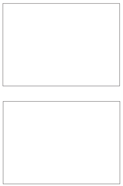 Figure: Two blank boxes for the candidate to draw the remaining isomers of C5H12.