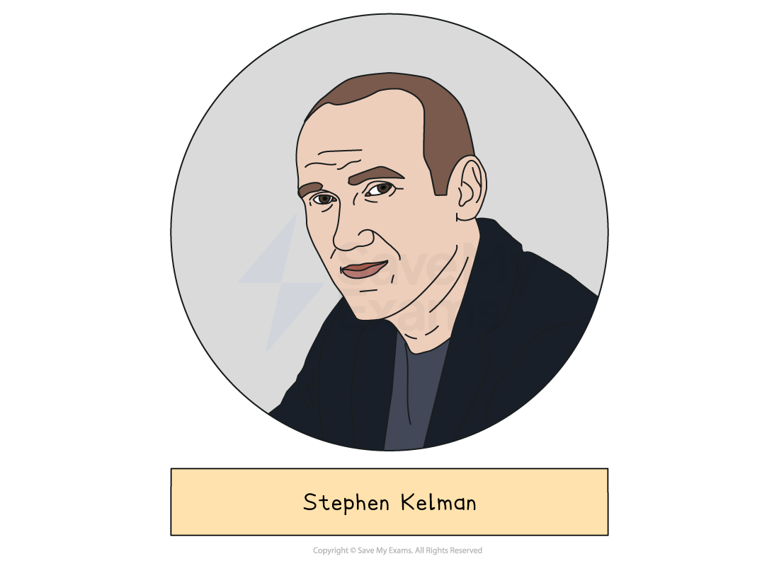 Illustrated head-and-shoulders portrait of Stephen Kelman, who wrote Pigeon English, drawn in a grey circle above a label giving the name.