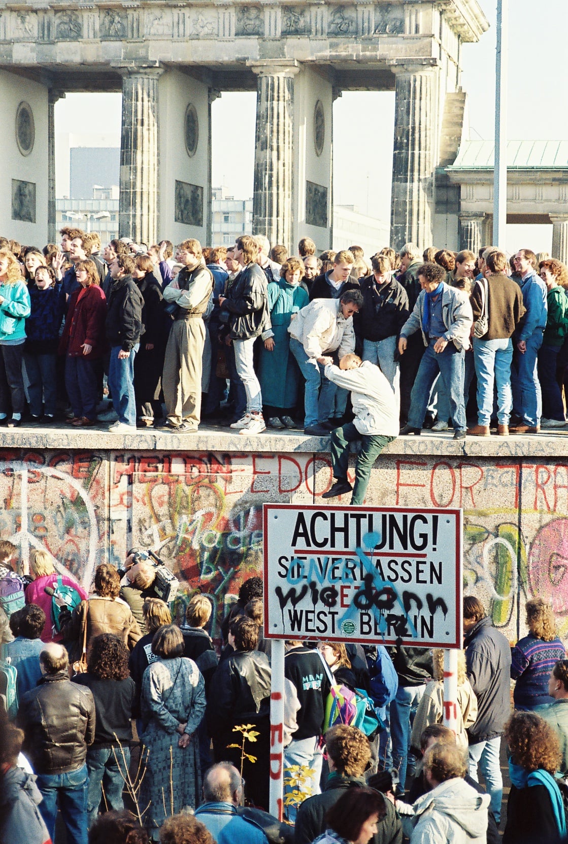 Collapse of Berlin Wall