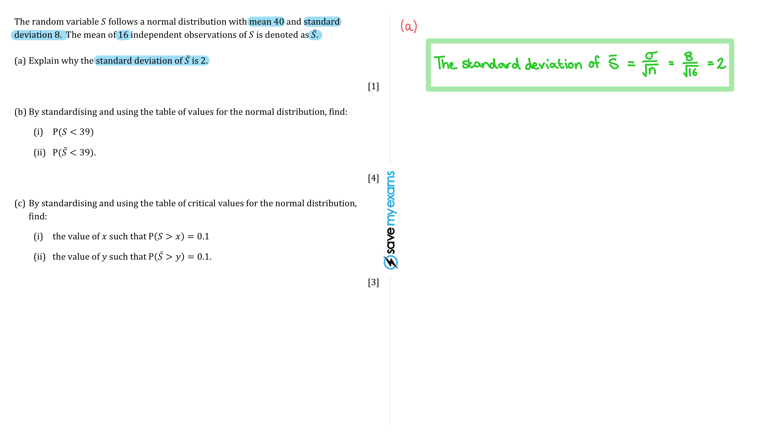 Normal A Level Normal Distribution Table A Level Cie 1013x1024