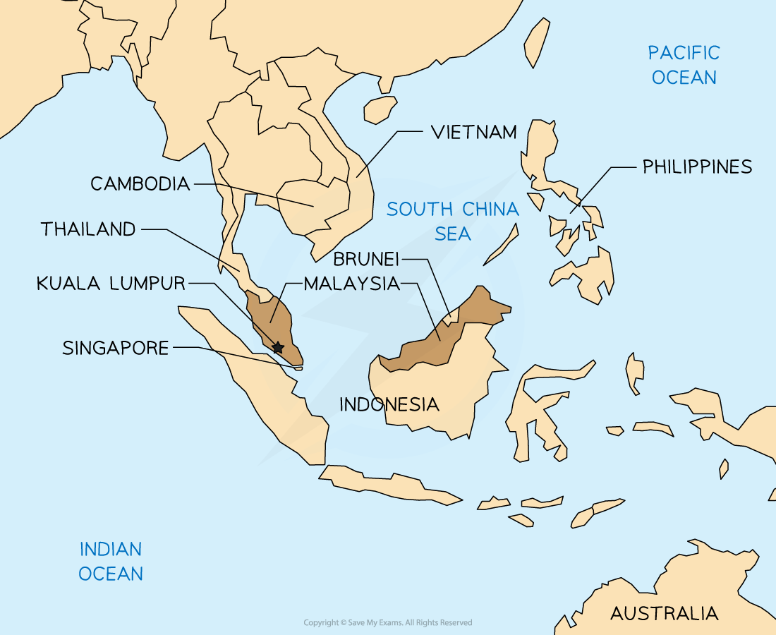 location-of-malaysia