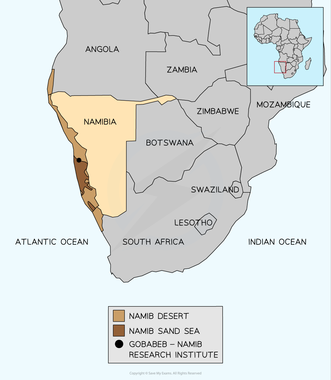 location-of-namib-desert